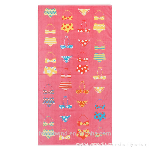 Promotional/Wholesaler Custom Cotton Beach Towel Cotton